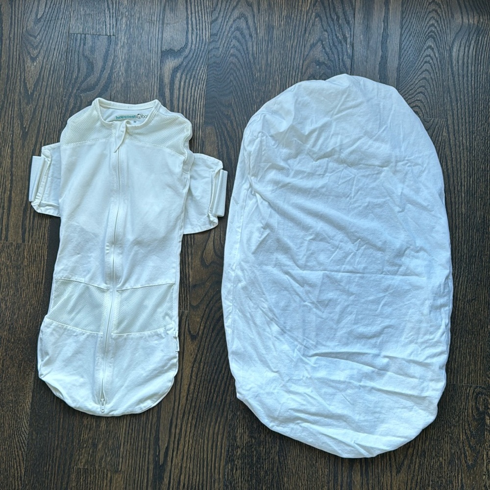 Happiest Baby Snoo Basinett Sheet and Sleep Sack Size M